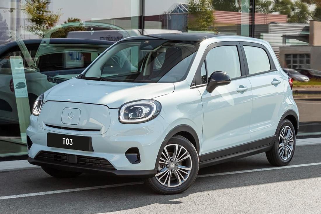 Leapmotor T03 Dojezd až 395 km  EV